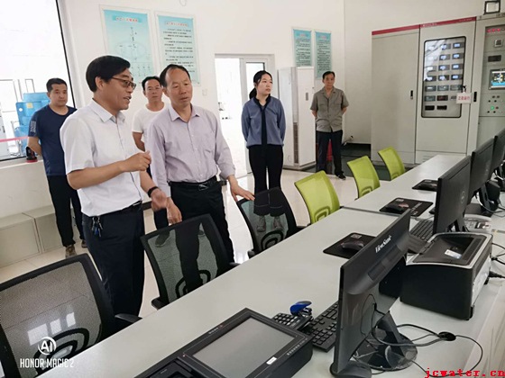 市國投公司黨委委員、紀(jì)檢書記田建明來我我公司調(diào)研